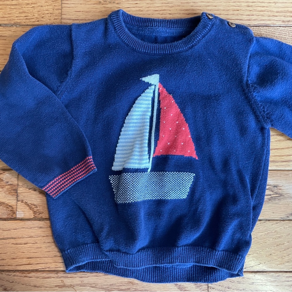Mayoral Sail Boat Sweater 9-12M Only for Bundles